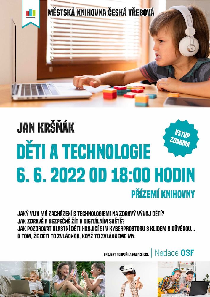 Plakát: Děti a technologie