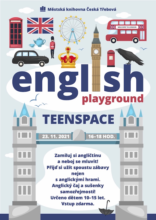 Plakát: English playground