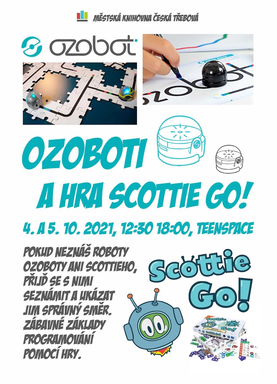 Plakát: Ozoboti a Scottie Go