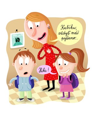 Obrázek z knížky pro prvňáčka