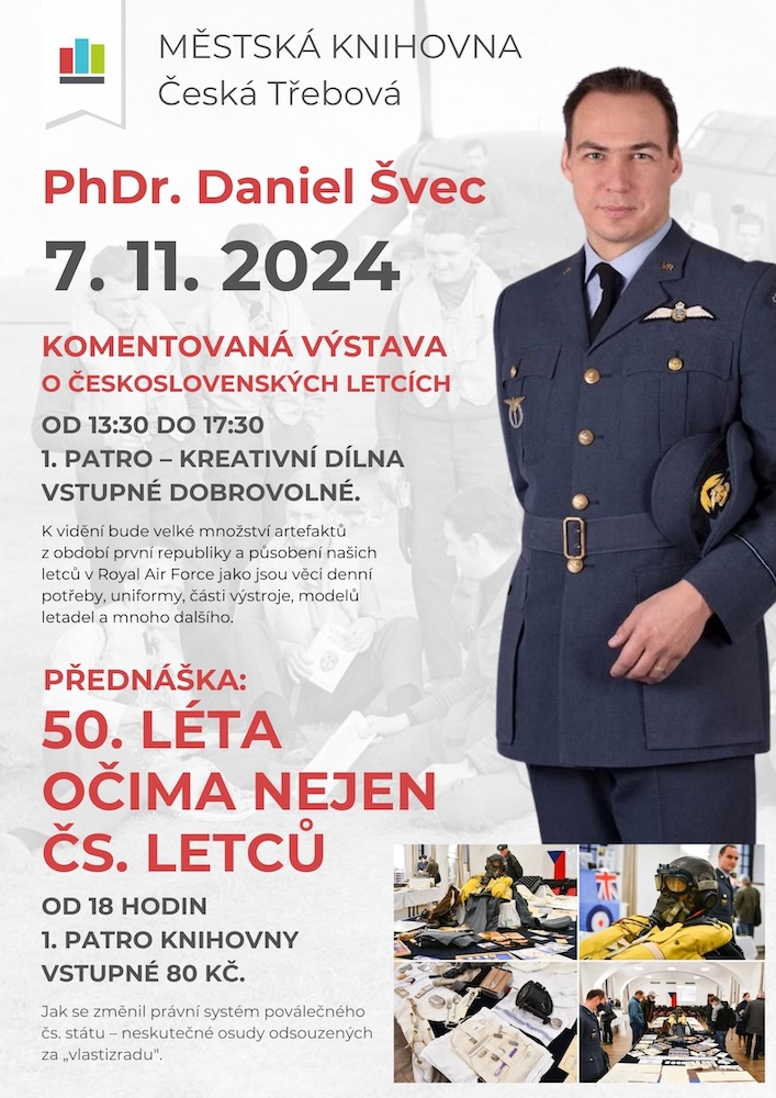 Plakat: 50 leta nejen ocima letcu