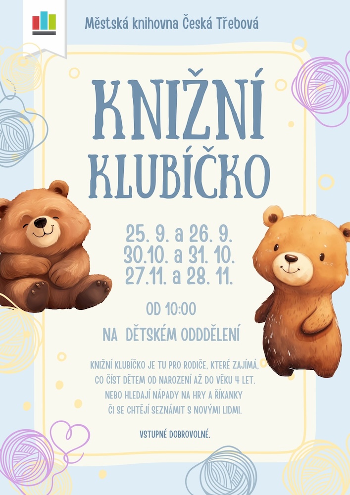 Plakat: Knižní klubíčko