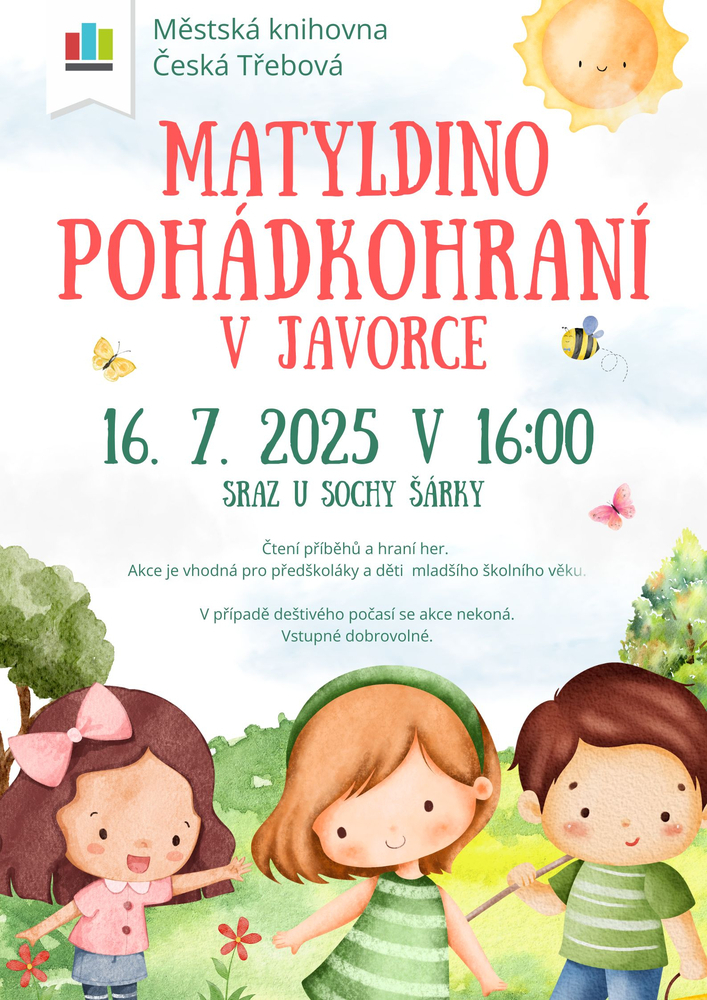 Plakát_ Matyldino pohádkohraní v Javorce