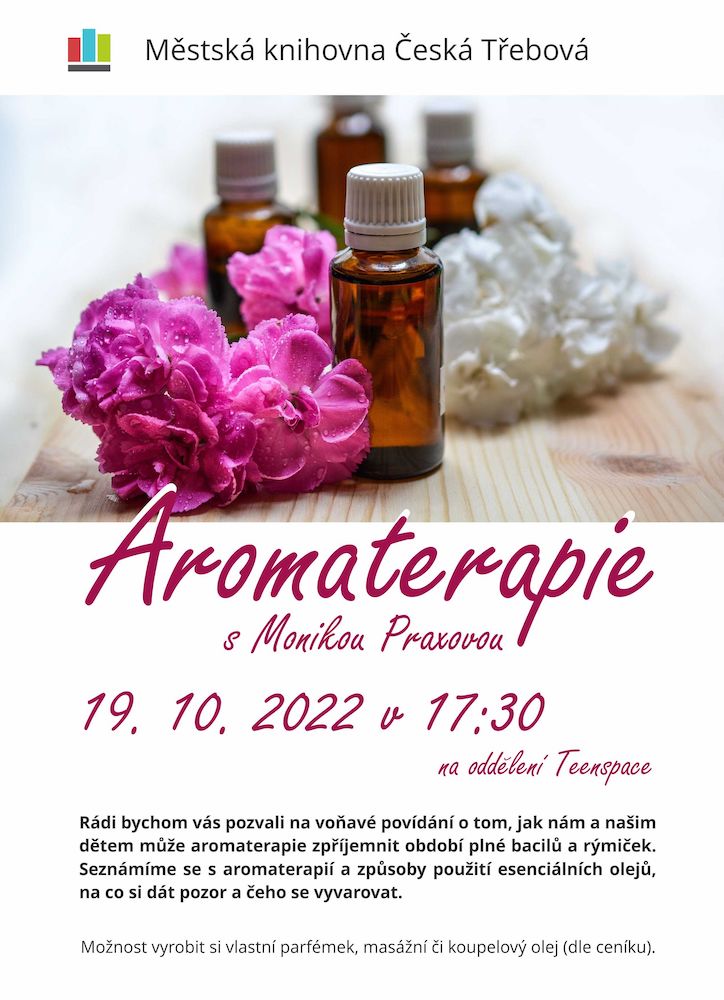 Plakát na akci: Aromaterapie