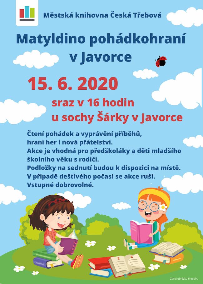 Plakát k akci: Matyldino pohádkohraní v Javorce